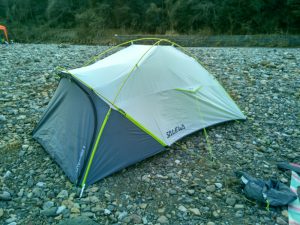 二人用テント購入 – salewa Litetrek II – 狭く浅く
